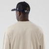 Picture of New York Yankees MLB Light Beige Oversized Long Sleeve T-Shirt