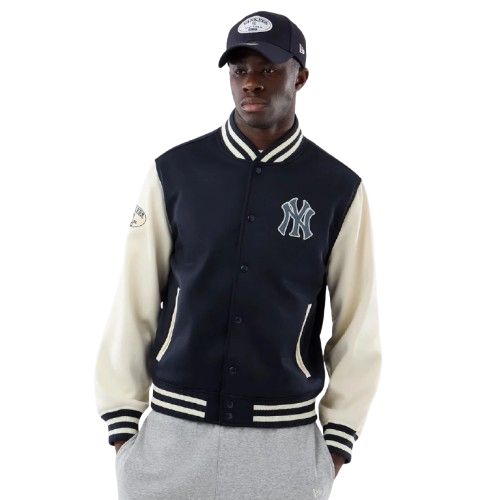 Picture of Yankees MLB Jersey Bomber Navy Jacket
