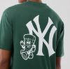 Picture of New York Yankees MLB Food Graphic Dark Green Oversized T-Shirt