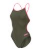 Picture of Swimsuit Lace Back Solid