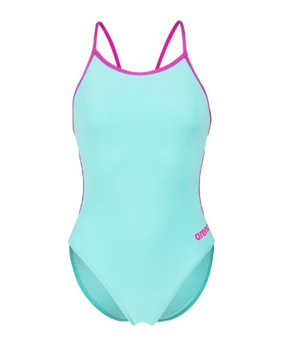 Picture of Swimsuit Lace Back Solid