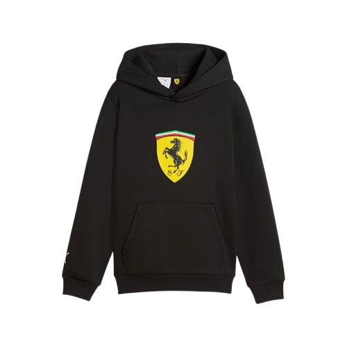 Picture of Scuderia Ferrari Coloured Shield Fleece Hoodie Youth