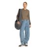 Picture of High Rise Barrel Leg Denim Pant