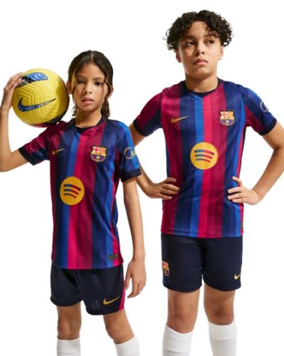 Picture of FC Barcelona 2026/27 Stadium Home Older Kids' Dri-FIT Football Replica Shirt
