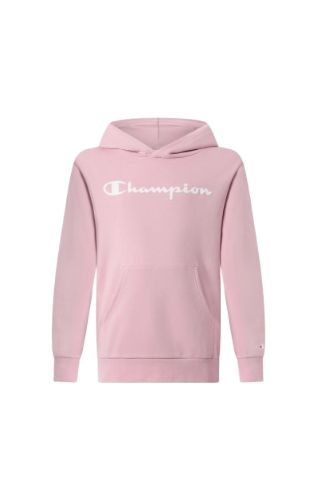 Picture of Girls Fleece Hoodie Sweatshirt Script Logo