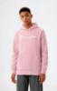 Picture of Girls Fleece Hoodie Sweatshirt Script Logo