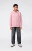 Picture of Girls Fleece Hoodie Sweatshirt Script Logo