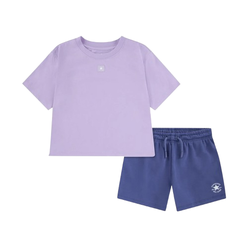 Picture of Girls Boxy Tee And Short Set