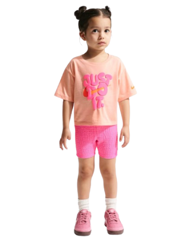 Picture of Girls Bold Play Bike Shorts Set