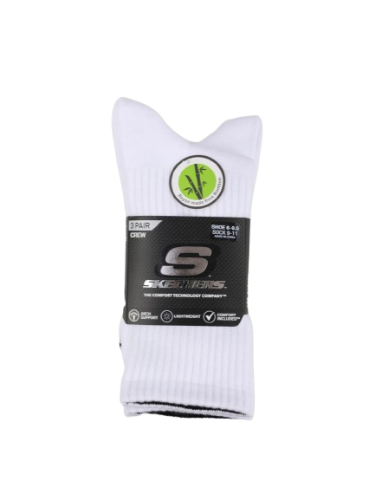 Picture of Non Terry Crew Socks 3 Pair Pack