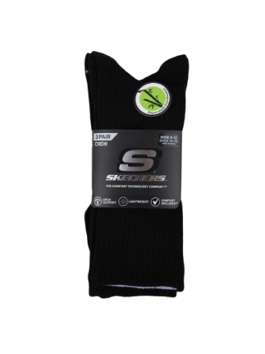 Picture of Non Terry Crew Socks 3 Pair Pack