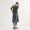 Picture of Firebird Adicolor Mid-Rise Straight Leg Denim Jorts
