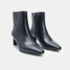 Picture of Leather Ankle Boot With Heel