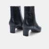 Picture of Leather Ankle Boot With Heel
