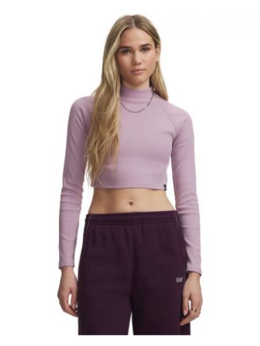 Picture of Rival Rib Mock Long Sleeve T-Shirt