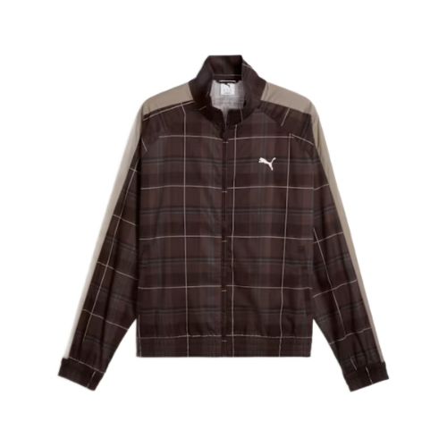 Picture of T7 Relaxed Tartan Track Jacket