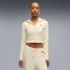 Picture of Essentials Ribbed Full-Zip Slim Hoodie Track Top