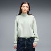 Picture of Pumatech Sense Relaxed Half Zip Crew Sweatshirt Track Top