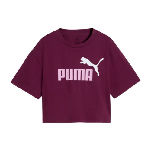 Picture of Girls Essentials 2 Color No. 1 Logo Tee Crop Top