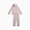 Picture of Girls Essentials Script Glitter Full Zip Tracksuit