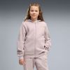 Picture of Girls Essentials Script Glitter Full Zip Tracksuit