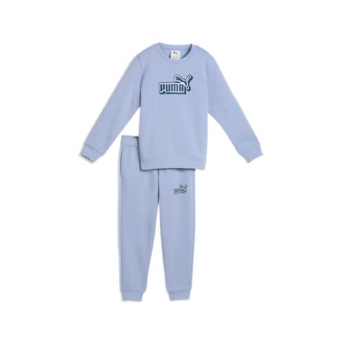 Picture of Girls Essentials Logo Lab Crew Sweat Suit