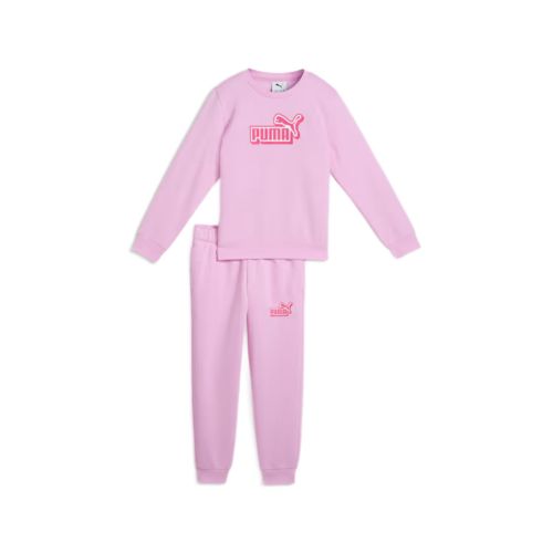 Picture of Girls Essentials Logo Lab Crew Sweat Suit